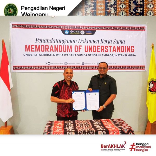 Kerja Sama UNWINA PN Waingapu