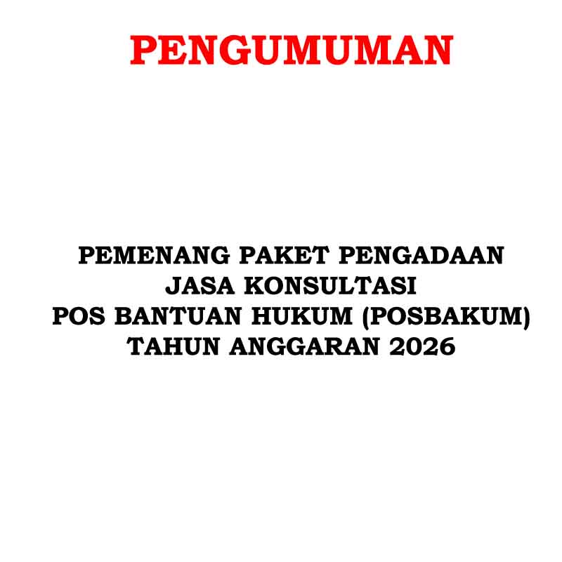 Pemenang POSBAKUM 2026